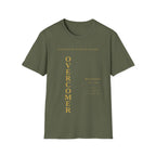 OVERCOMER Tee | Faith-Based Streetwear | Kingdom Stitch Wear