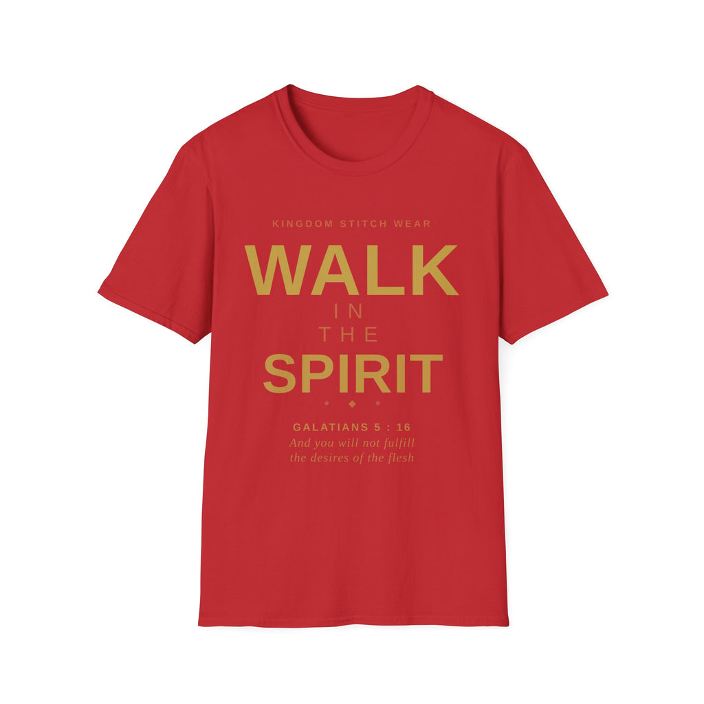 Walk in the Spirit Tee | Faith-Based Streetwear | Kingdom Stitch Wear