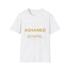 Not Ashamed of the Gospel Tee | Faith-Based Streetwear | Kingdom Stitch Wear