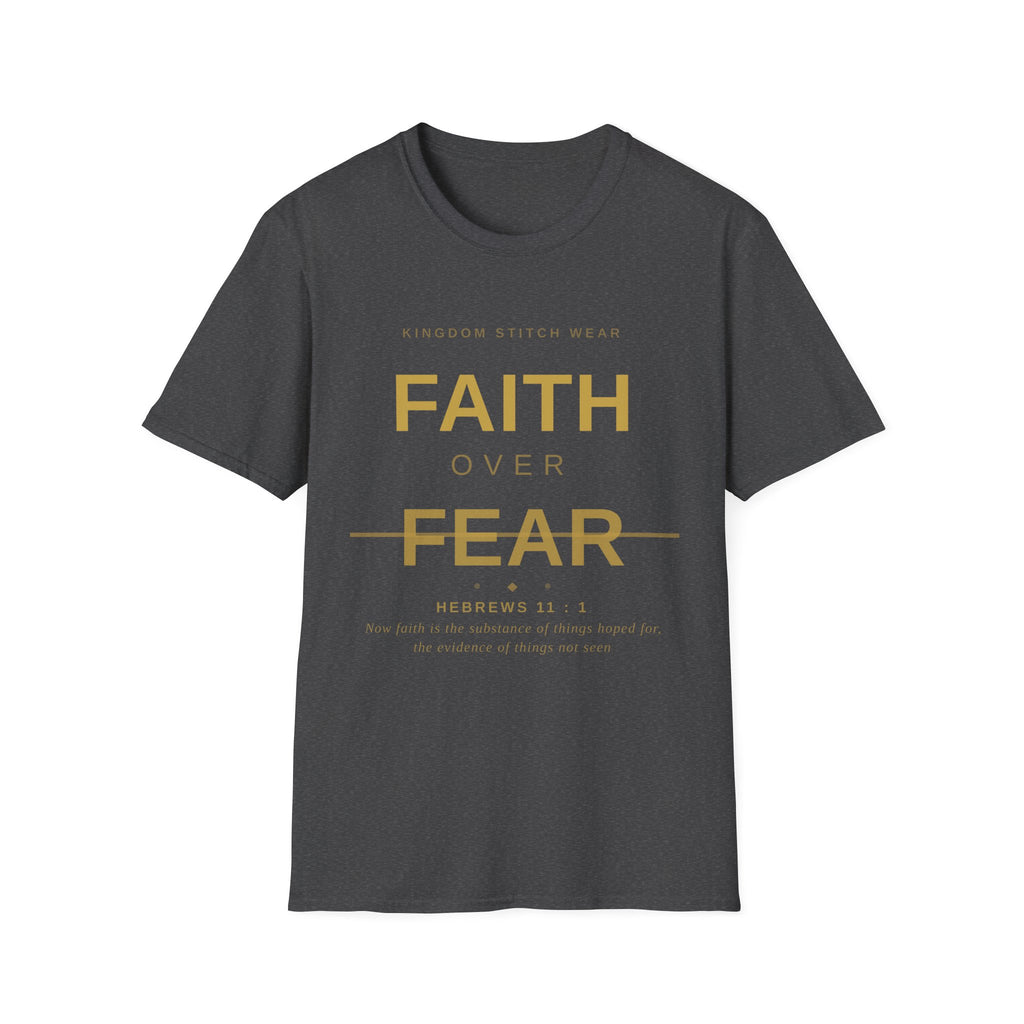 Faith Over Fear Tee | Faith-Based Streetwear | Kingdom Stitch Wear