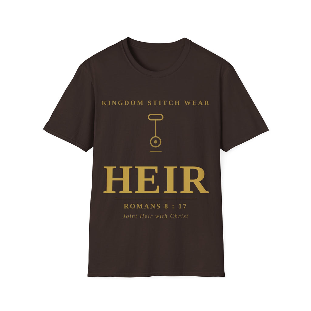 Heir T-Shirt — Kingdom Stitch Wear Christian Faith Graphic Tee