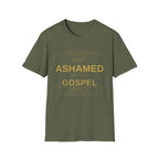 Not Ashamed of the Gospel Tee | Faith-Based Streetwear | Kingdom Stitch Wear
