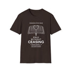 Pray Without Ceasing Tee | 1 Thessalonians 5:17 | Kingdom Stitch Wear
