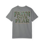 Faith Over Fear Tee | Vintage Patina | Kingdom Stitch Wear