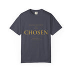 Chosen Tee | Ephesians 1:4 | Garment-Dyed Comfort Colors Christian Apparel | Kingdom Stitch Wear