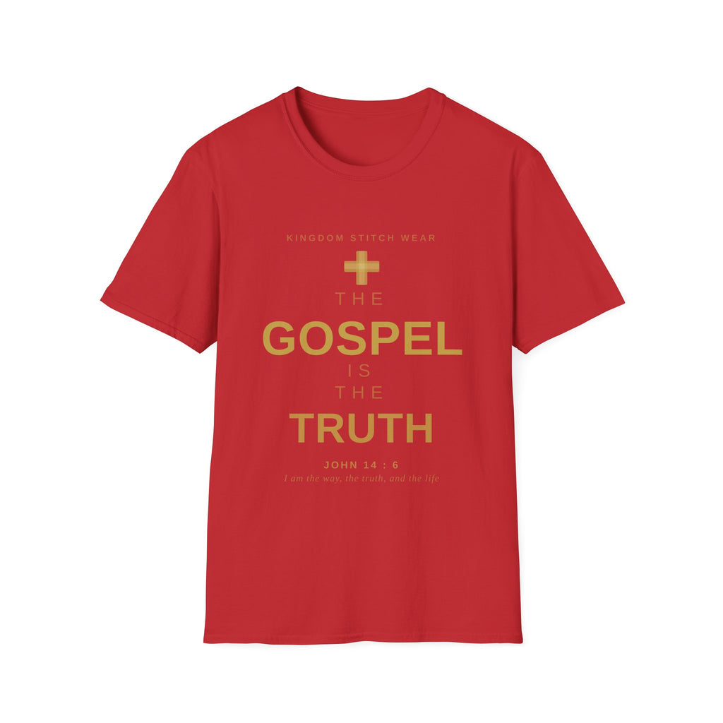 The Gospel is the Truth Tee | Faith-Based Streetwear | Kingdom Stitch Wear
