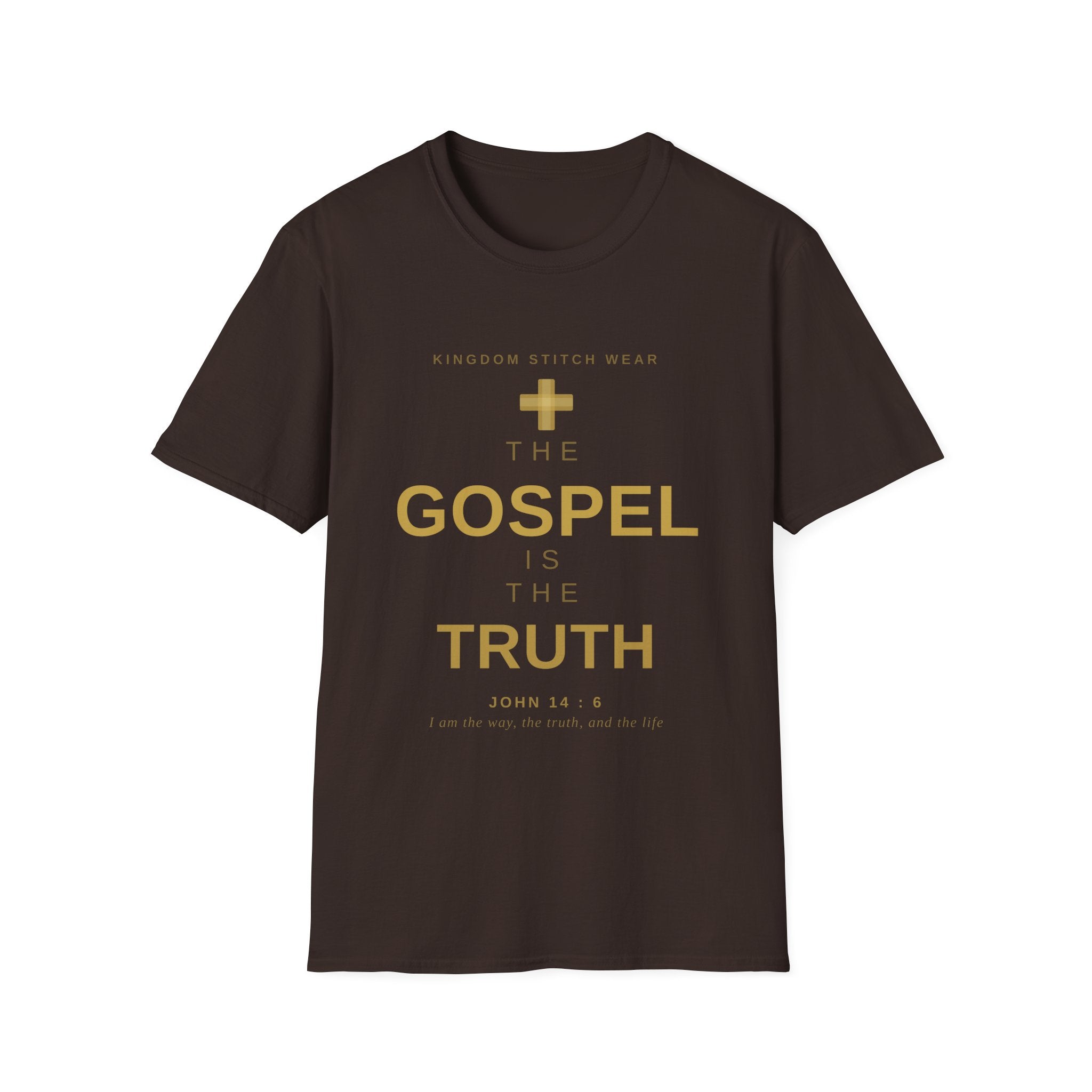 The Gospel is the Truth Tee | Faith-Based Streetwear | Kingdom Stitch Wear