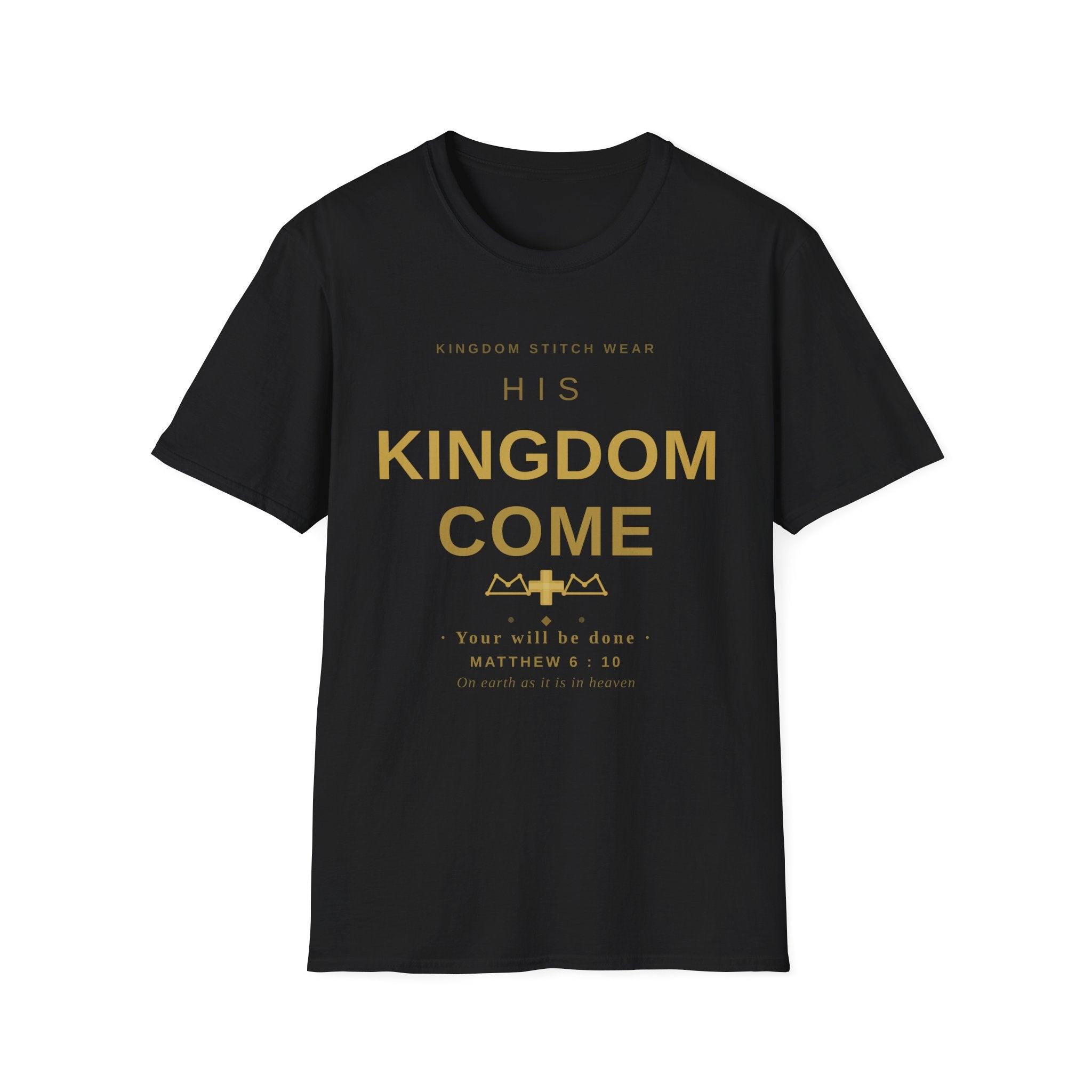 His Kingdom Come Tee | Faith-Based Streetwear | Kingdom Stitch Wear