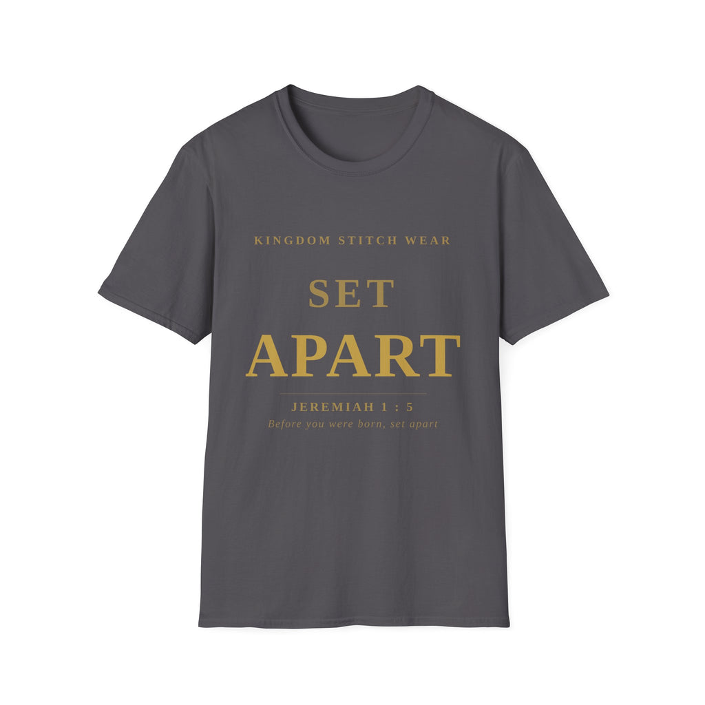 SET APART Tee | Faith-Based Streetwear | Kingdom Stitch Wear