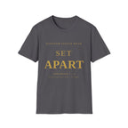 SET APART Tee | Faith-Based Streetwear | Kingdom Stitch Wear