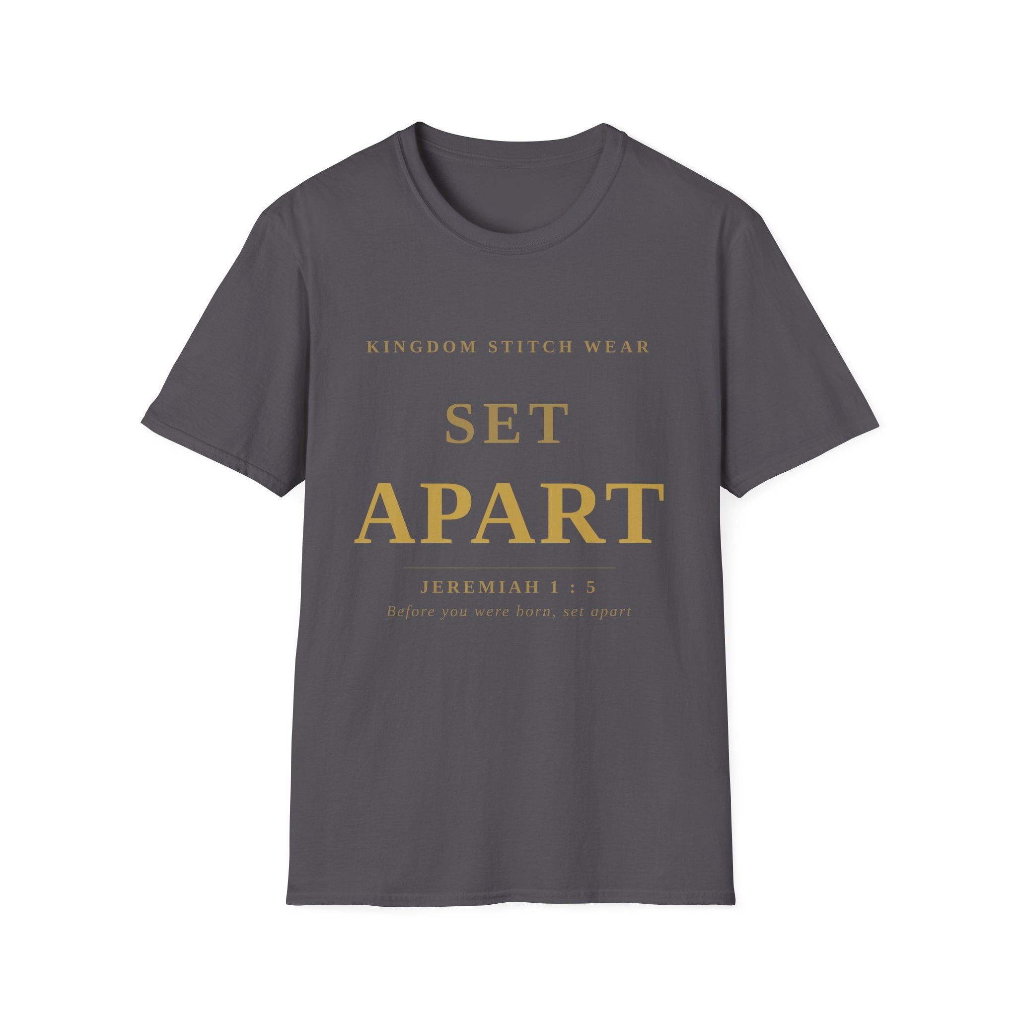 SET APART Tee | Faith-Based Streetwear | Kingdom Stitch Wear
