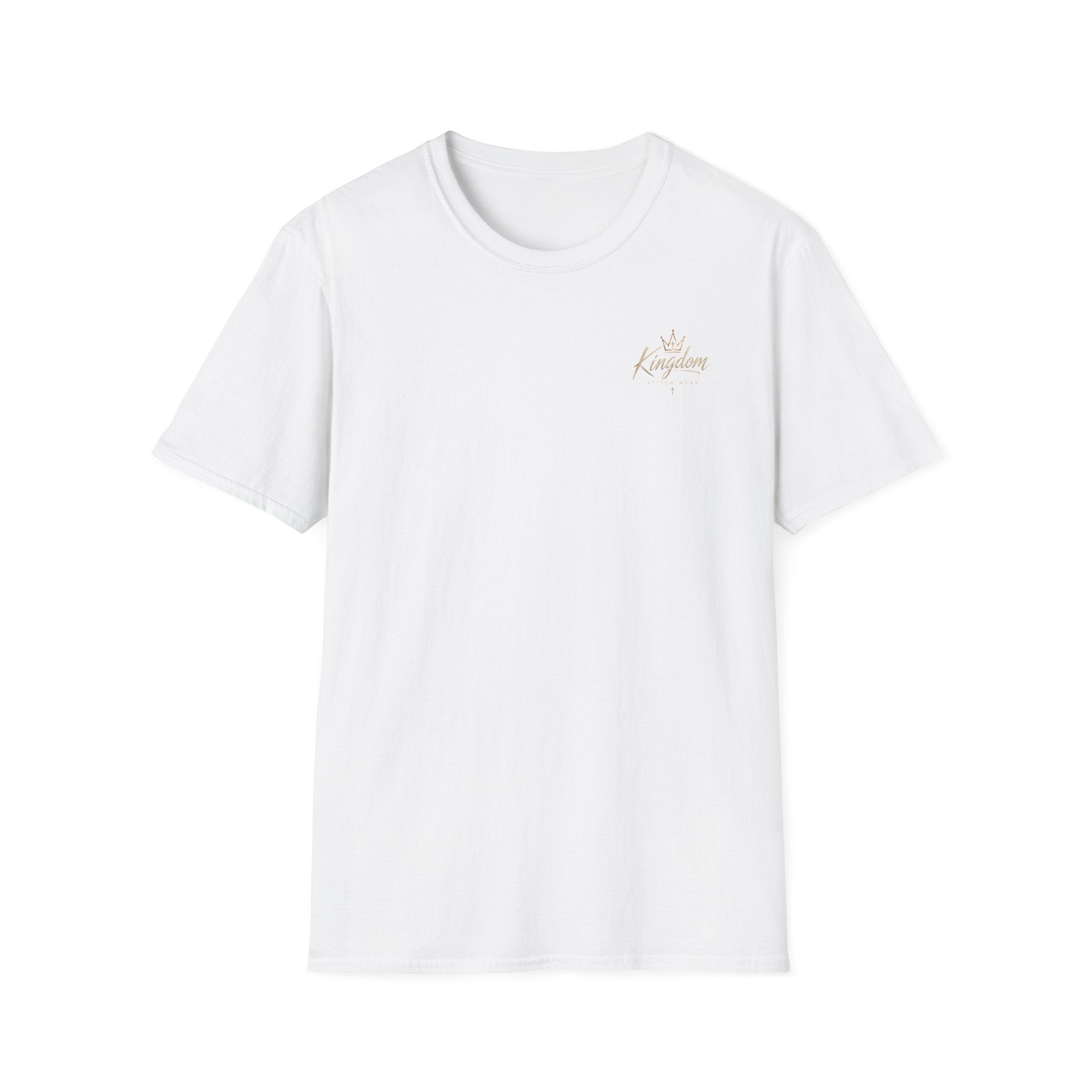 Savior Tee | Jesus Line Art On Back |logo in front left chest| Faith-Based Streetwear | Kingdom Stitch Wear
