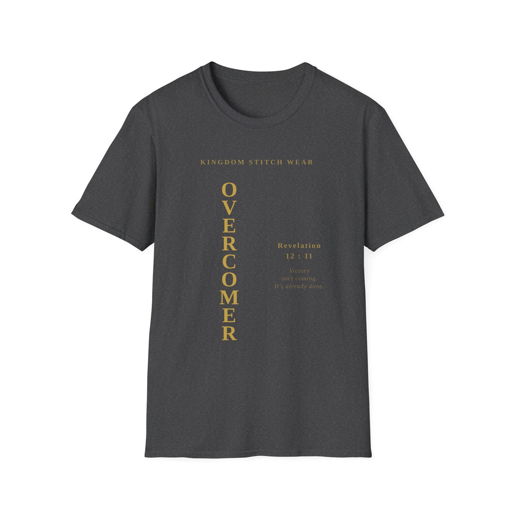 OVERCOMER Tee | Faith-Based Streetwear | Kingdom Stitch Wear