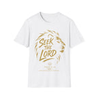 Seek the Lord Tee | Psalm 34:10 | Kingdom Stitch Wear