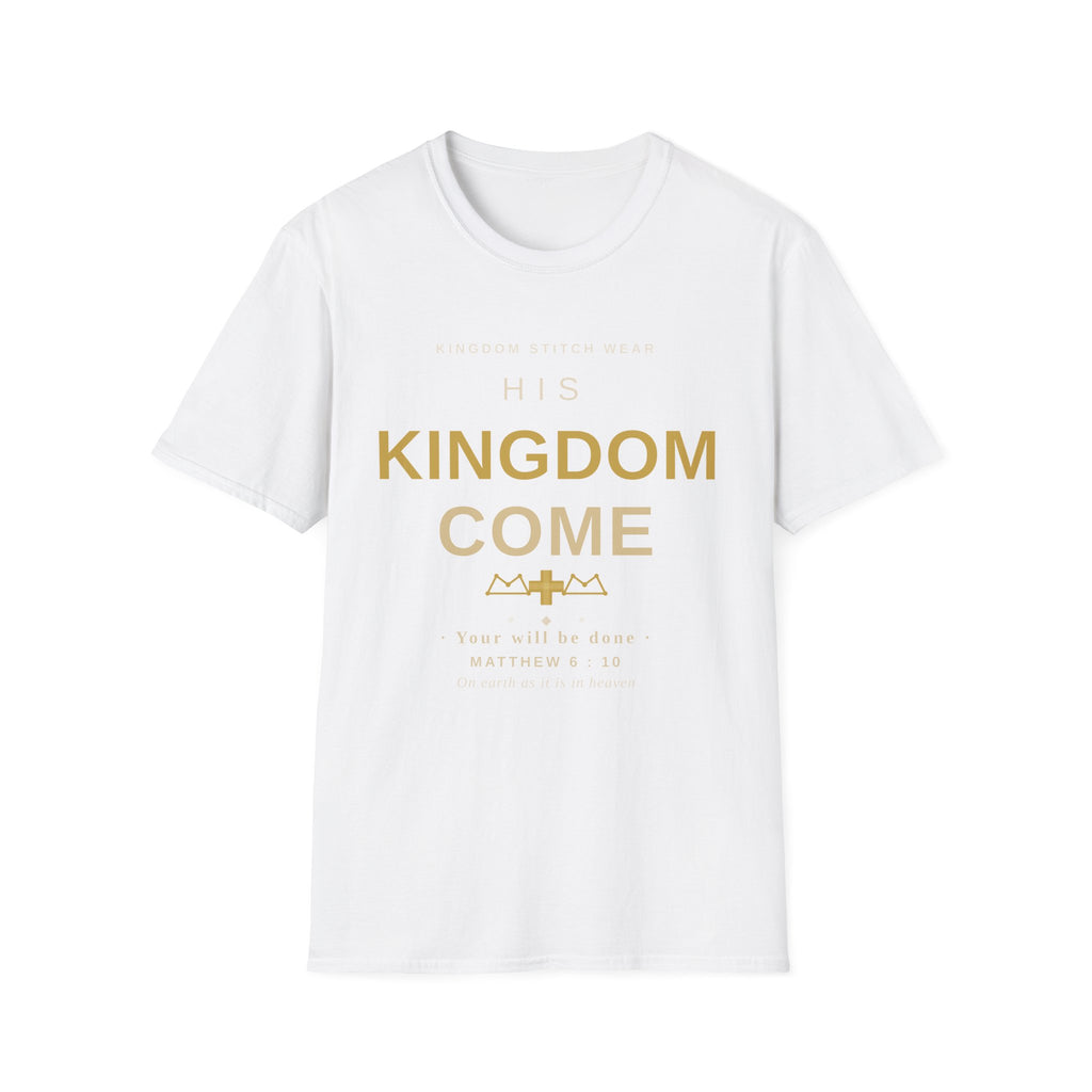 His Kingdom Come Tee | Faith-Based Streetwear | Kingdom Stitch Wear