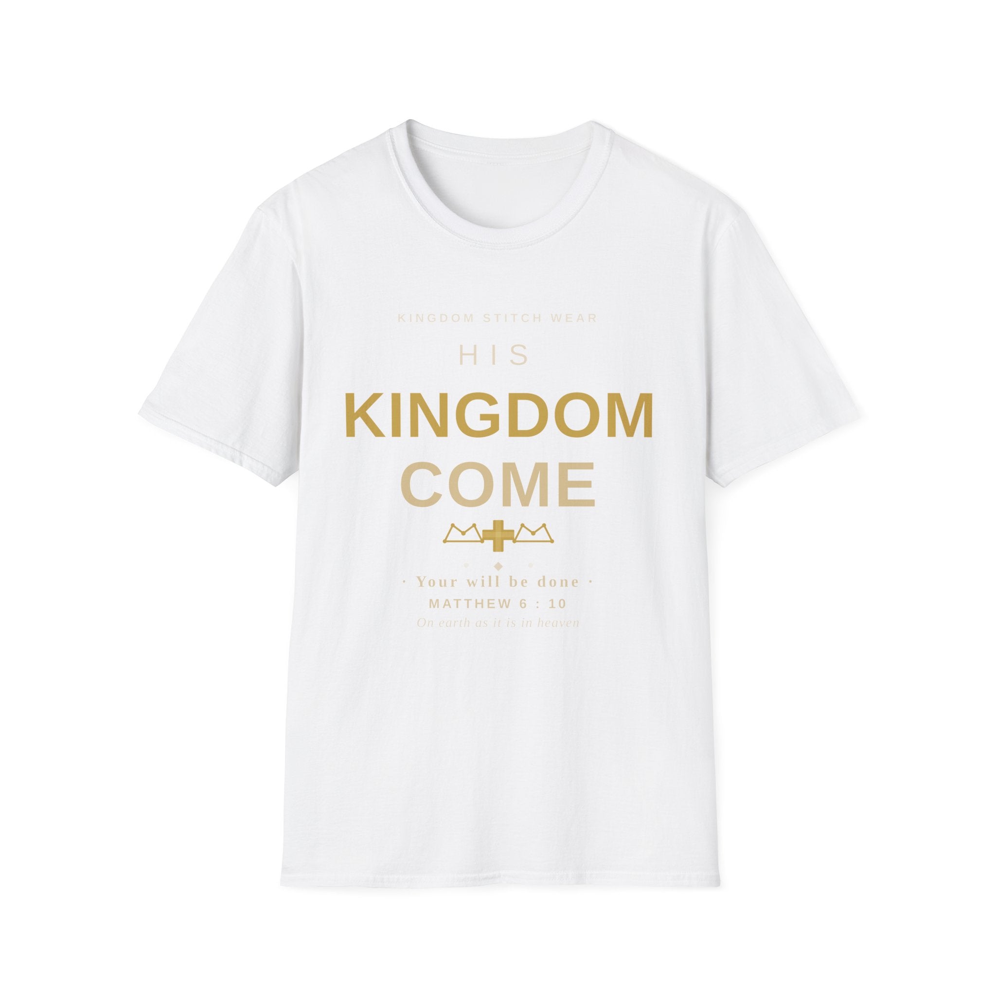 His Kingdom Come Tee | Faith-Based Streetwear | Kingdom Stitch Wear