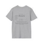 Peace Tee | The Peace That Transcends All Understanding Back Graphic | Kingdom Stitch Wear