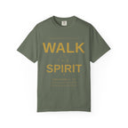 Walk In The Spirit Tee | Galatians 5:16 | Garment-Dyed Comfort Colors Christian Apparel | Kingdom Stitch Wear