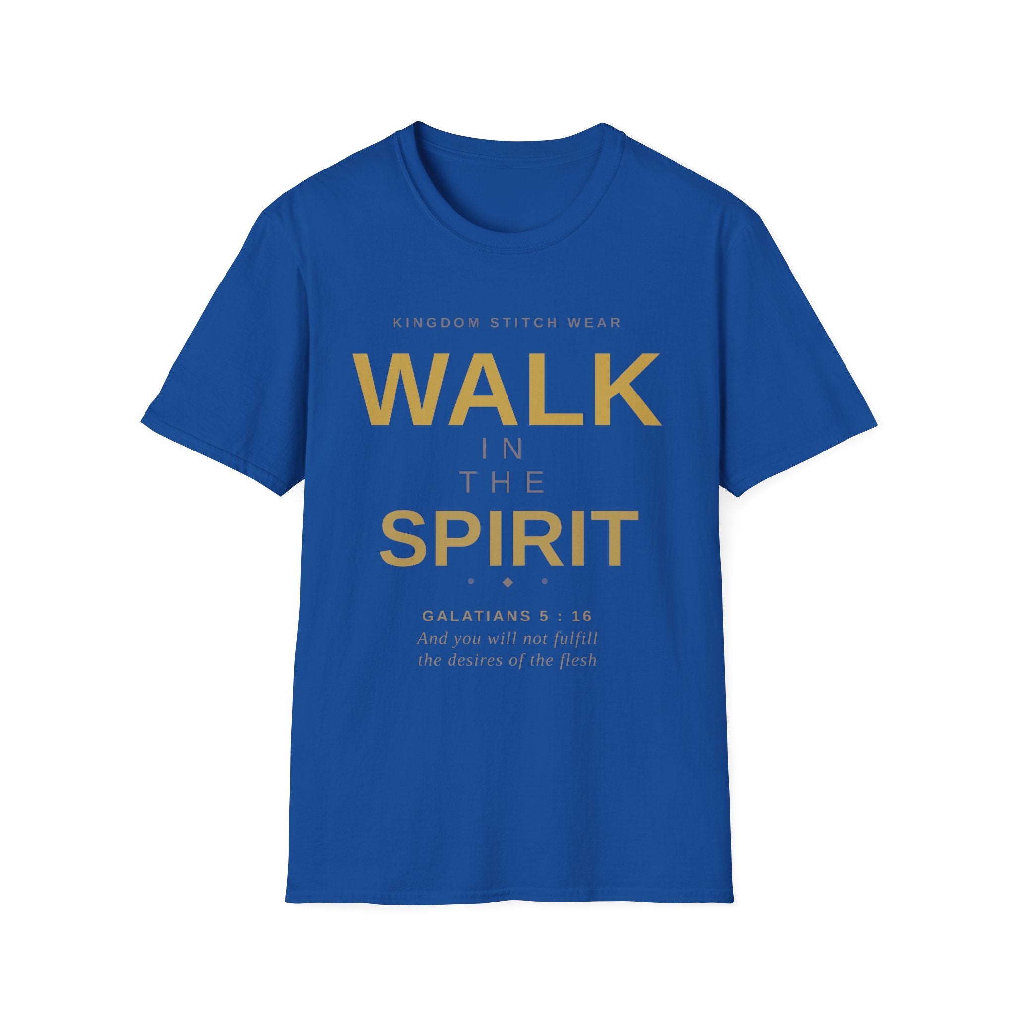 Walk in the Spirit Tee | Faith-Based Streetwear | Kingdom Stitch Wear
