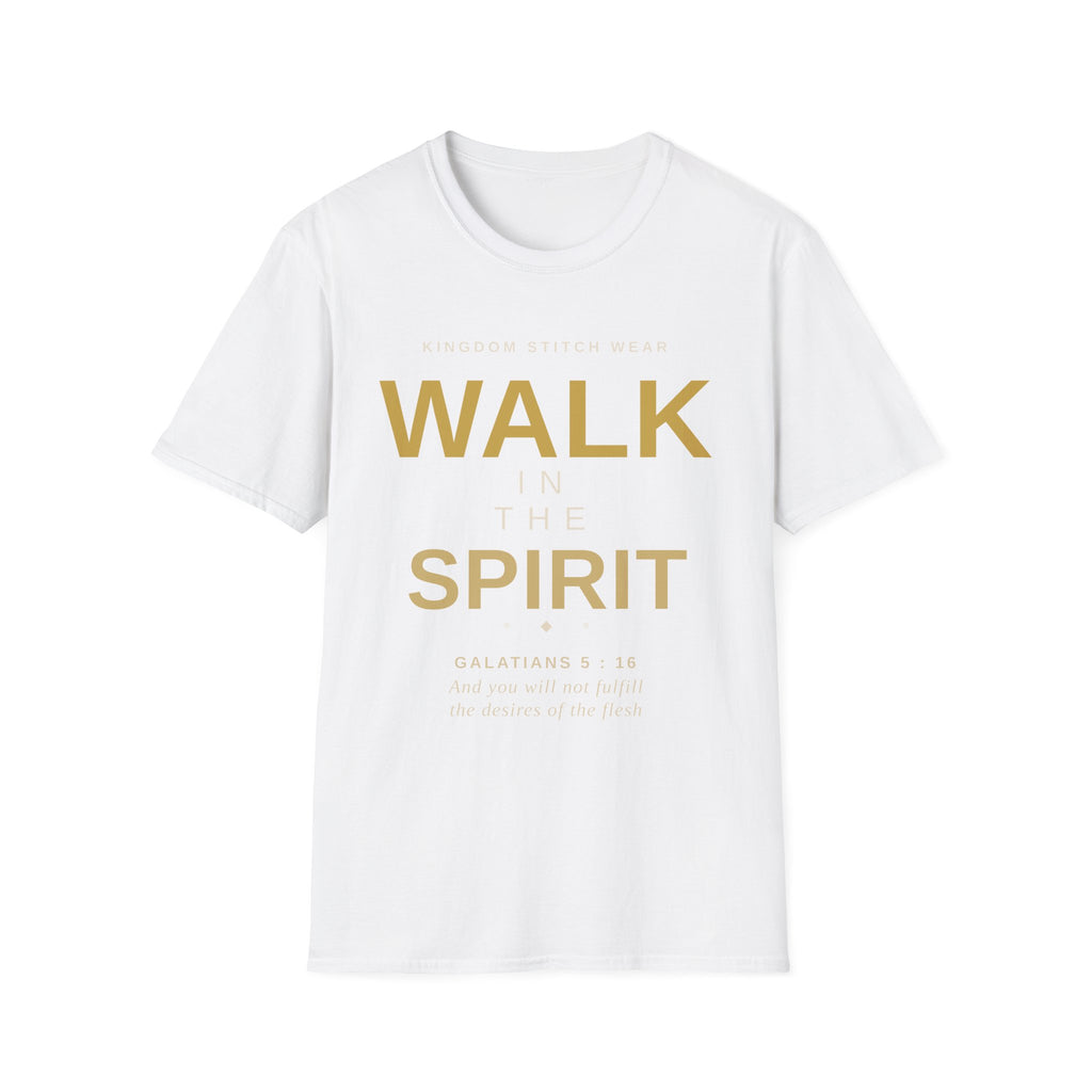 Walk in the Spirit Tee | Faith-Based Streetwear | Kingdom Stitch Wear