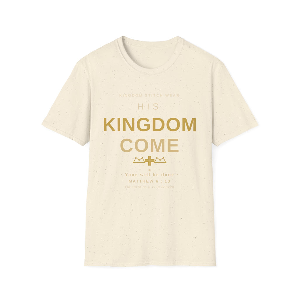 His Kingdom Come Tee | Faith-Based Streetwear | Kingdom Stitch Wear