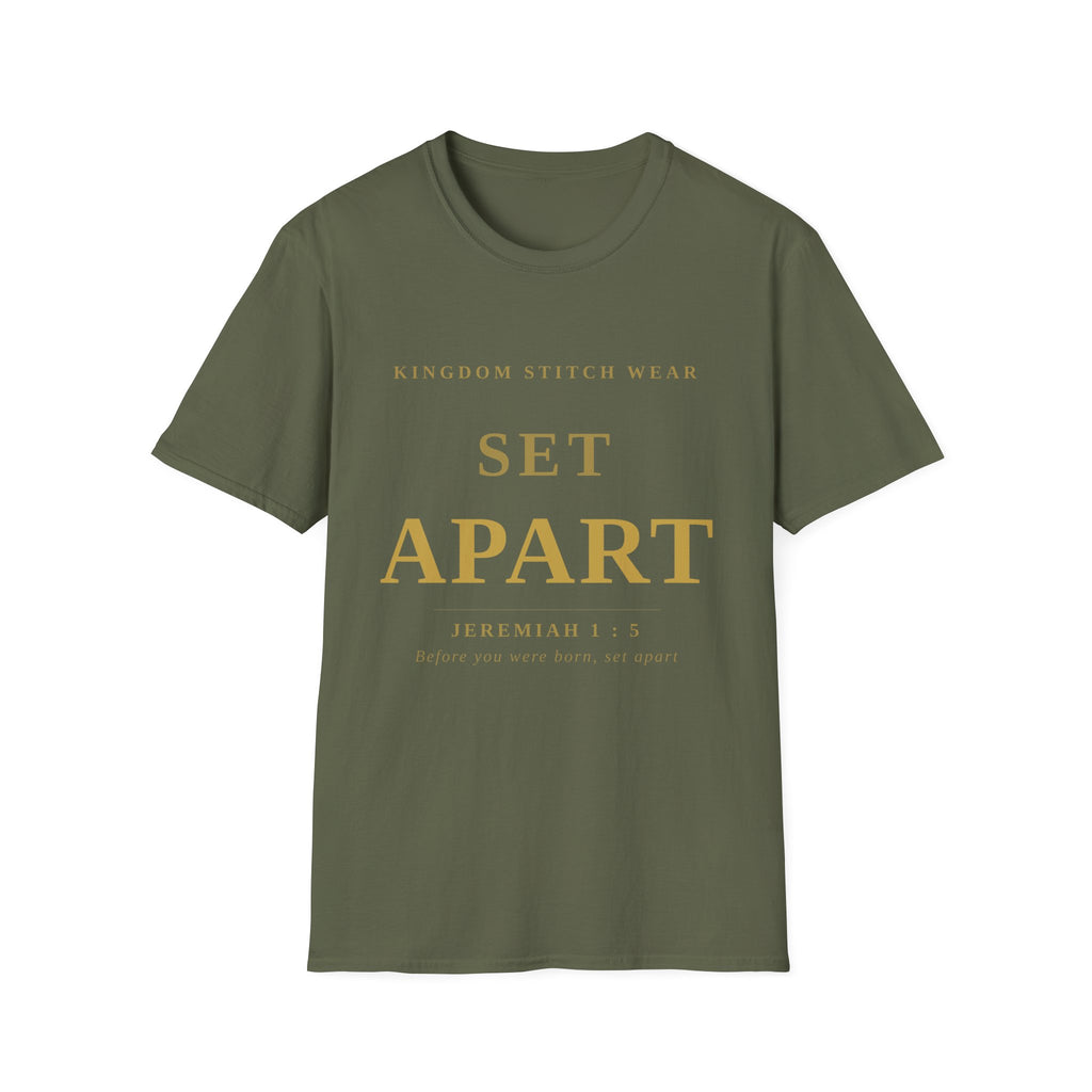 SET APART Tee | Faith-Based Streetwear | Kingdom Stitch Wear