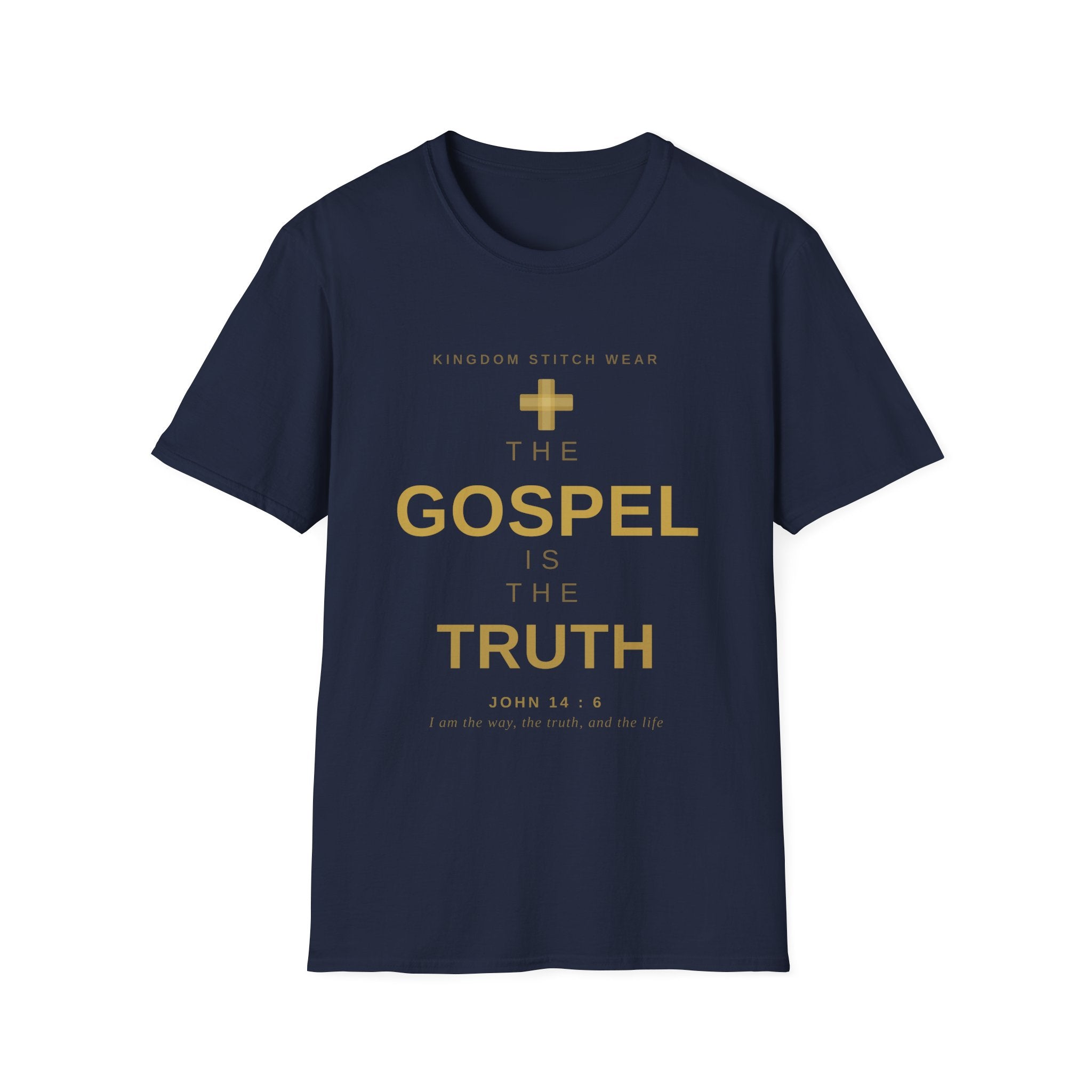 The Gospel is the Truth Tee | Faith-Based Streetwear | Kingdom Stitch Wear
