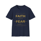 Faith Over Fear Tee | Faith-Based Streetwear | Kingdom Stitch Wear