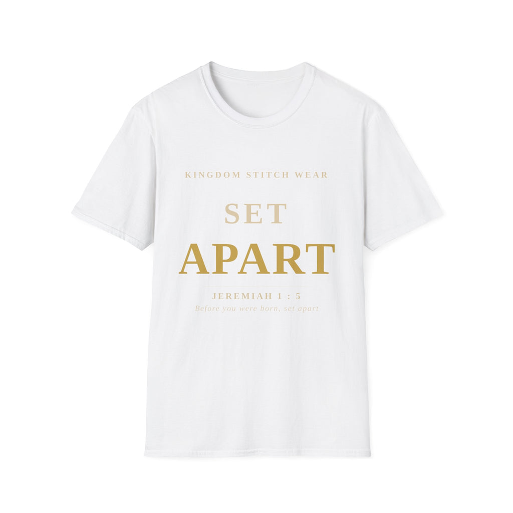 SET APART Tee | Faith-Based Streetwear | Kingdom Stitch Wear