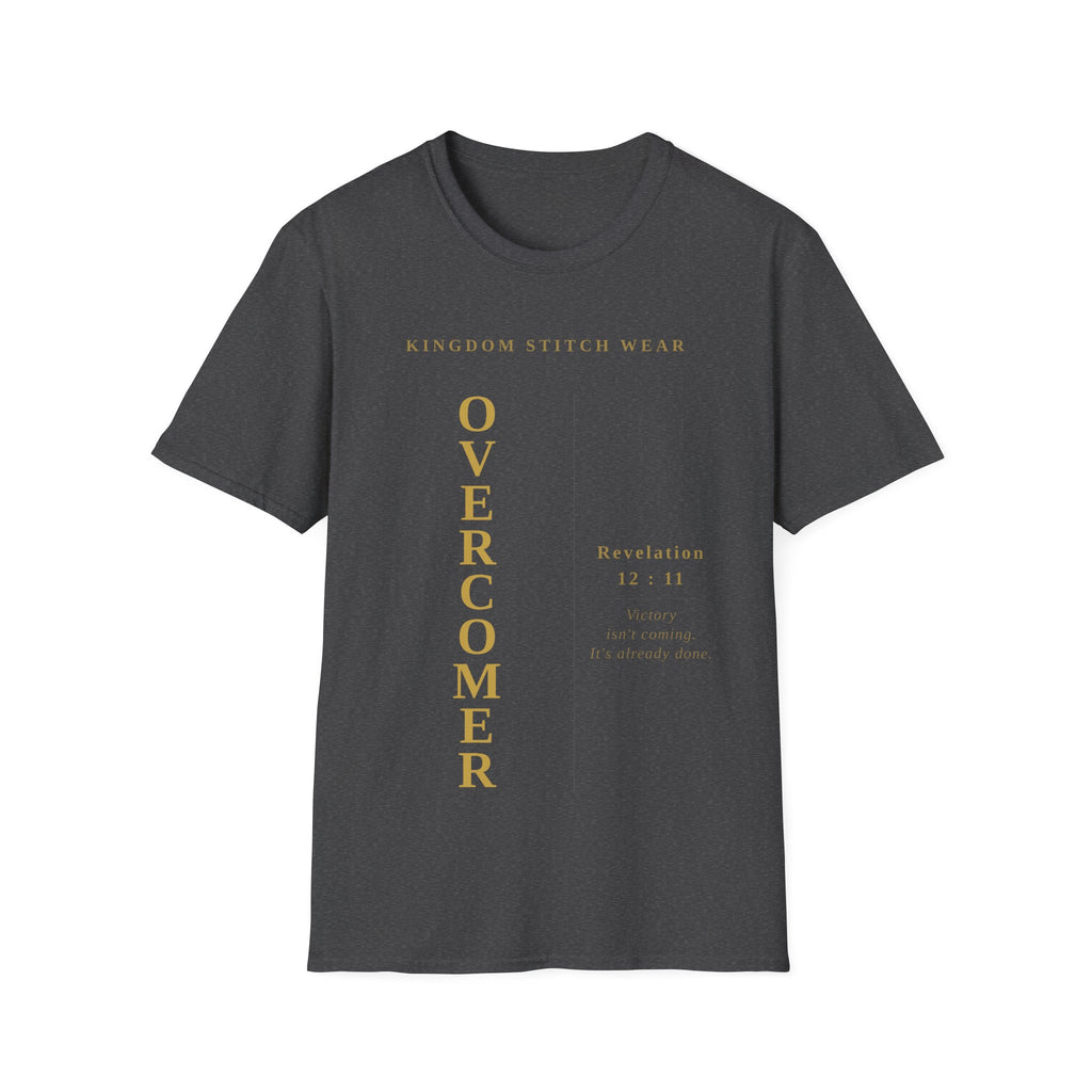 OVERCOMER Tee | Faith-Based Streetwear | Kingdom Stitch Wear