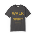 Walk In The Spirit Tee | Galatians 5:16 | Garment-Dyed Comfort Colors Christian Apparel | Kingdom Stitch Wear