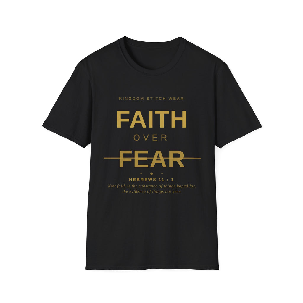 Faith Over Fear Tee | Faith-Based Streetwear | Kingdom Stitch Wear