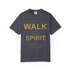 Walk In The Spirit Tee | Galatians 5:16 | Garment-Dyed Comfort Colors Christian Apparel | Kingdom Stitch Wear