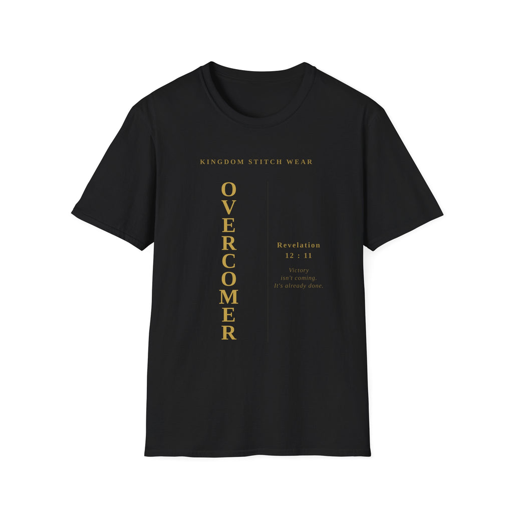 OVERCOMER Tee | Faith-Based Streetwear | Kingdom Stitch Wear