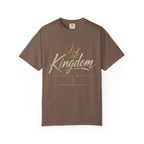 Kingdom Stitch Wear Signature Logo Tee | Wear Your Faith | Garment-Dyed Comfort Colors Christian Apparel | Kingdom Stitch Wear