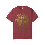 Seek First The Kingdom Tee | Matthew 6:33 | Garment-Dyed Comfort Colors Christian Apparel | Kingdom Stitch Wear
