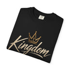 Kingdom Stitch Wear Signature Logo Tee | Wear Your Faith | Garment-Dyed Comfort Colors Christian Apparel | Kingdom Stitch Wear