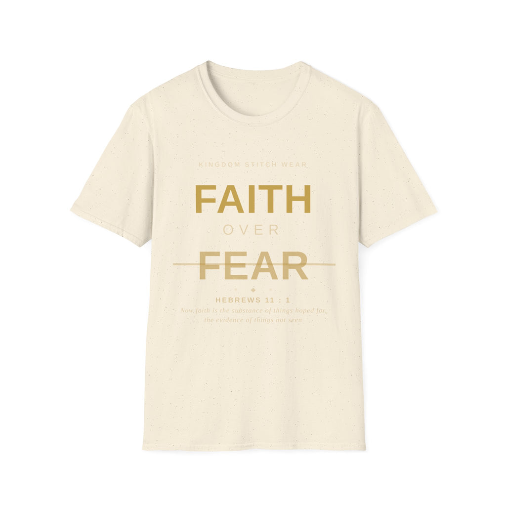 Faith Over Fear Tee | Faith-Based Streetwear | Kingdom Stitch Wear