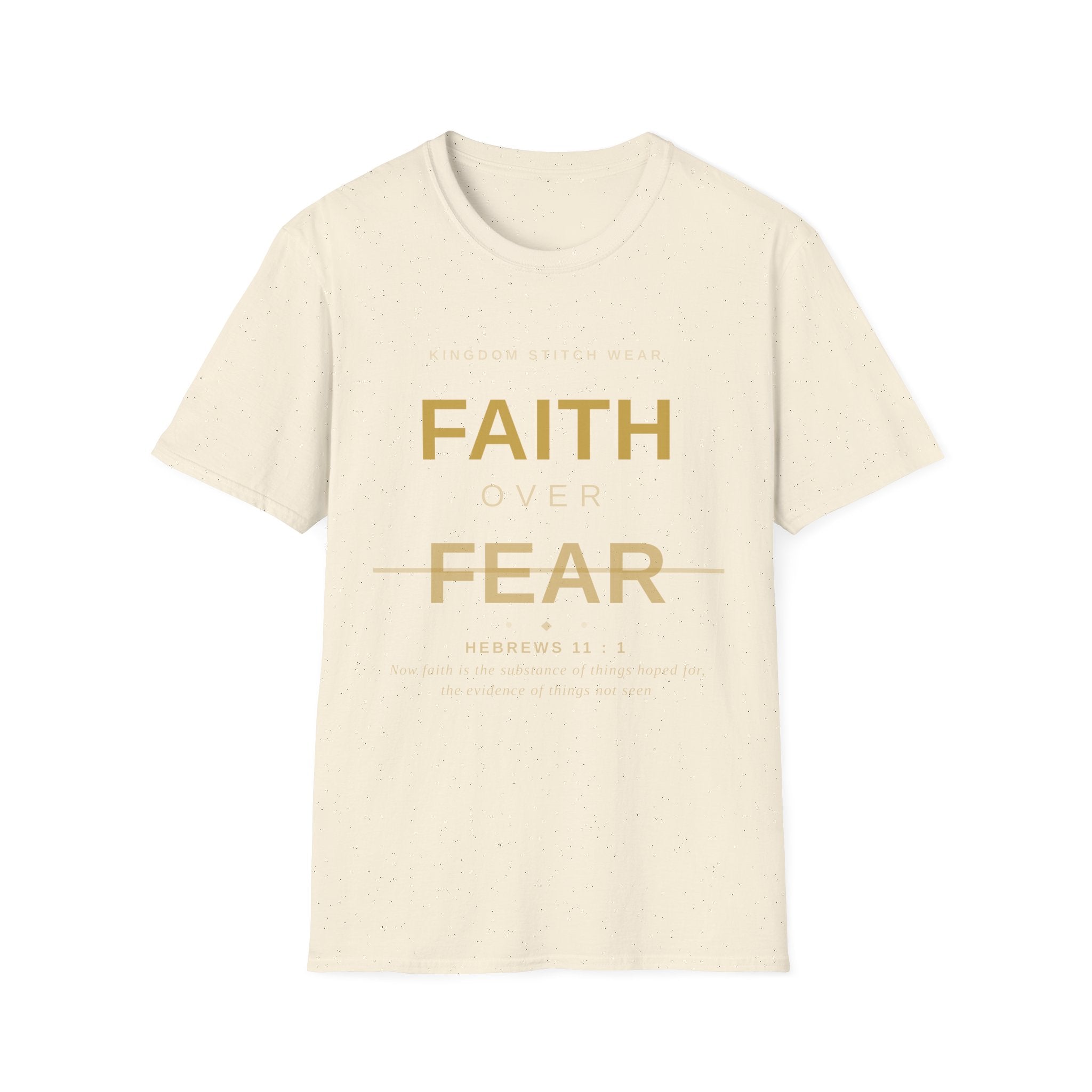 Faith Over Fear Tee | Faith-Based Streetwear | Kingdom Stitch Wear