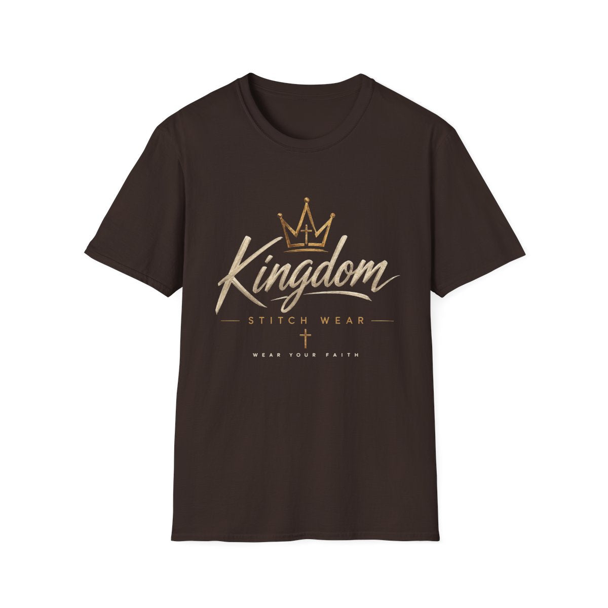 Kingdom Stitch Wear Logo Tee | Faith-Based Streetwear | Wear Your Faith