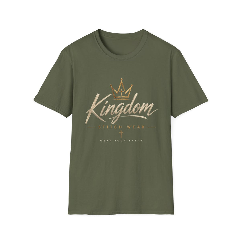 Kingdom Stitch Wear Logo Tee | Faith-Based Streetwear | Wear Your Faith
