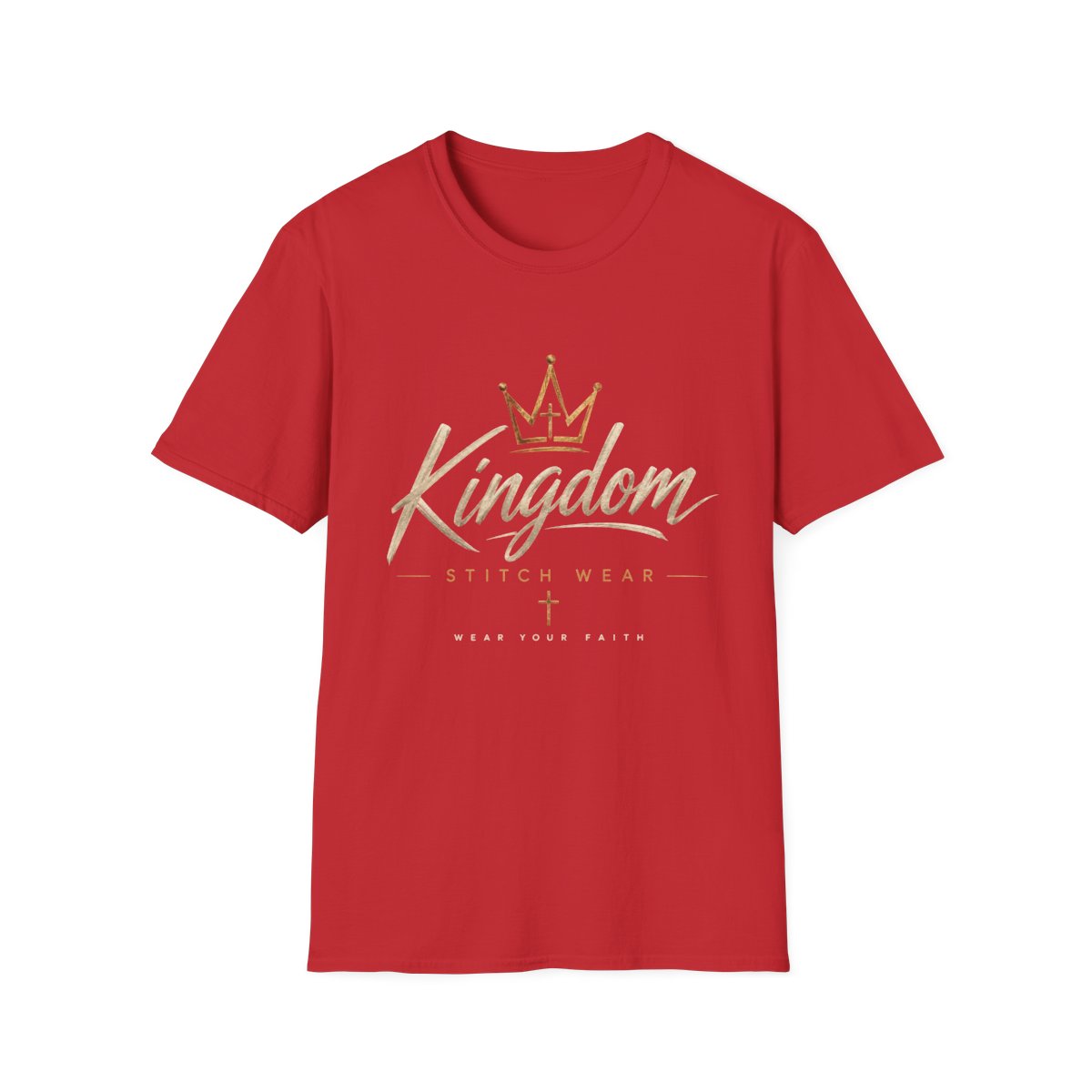 Kingdom Stitch Wear Logo Tee | Faith-Based Streetwear | Wear Your Faith