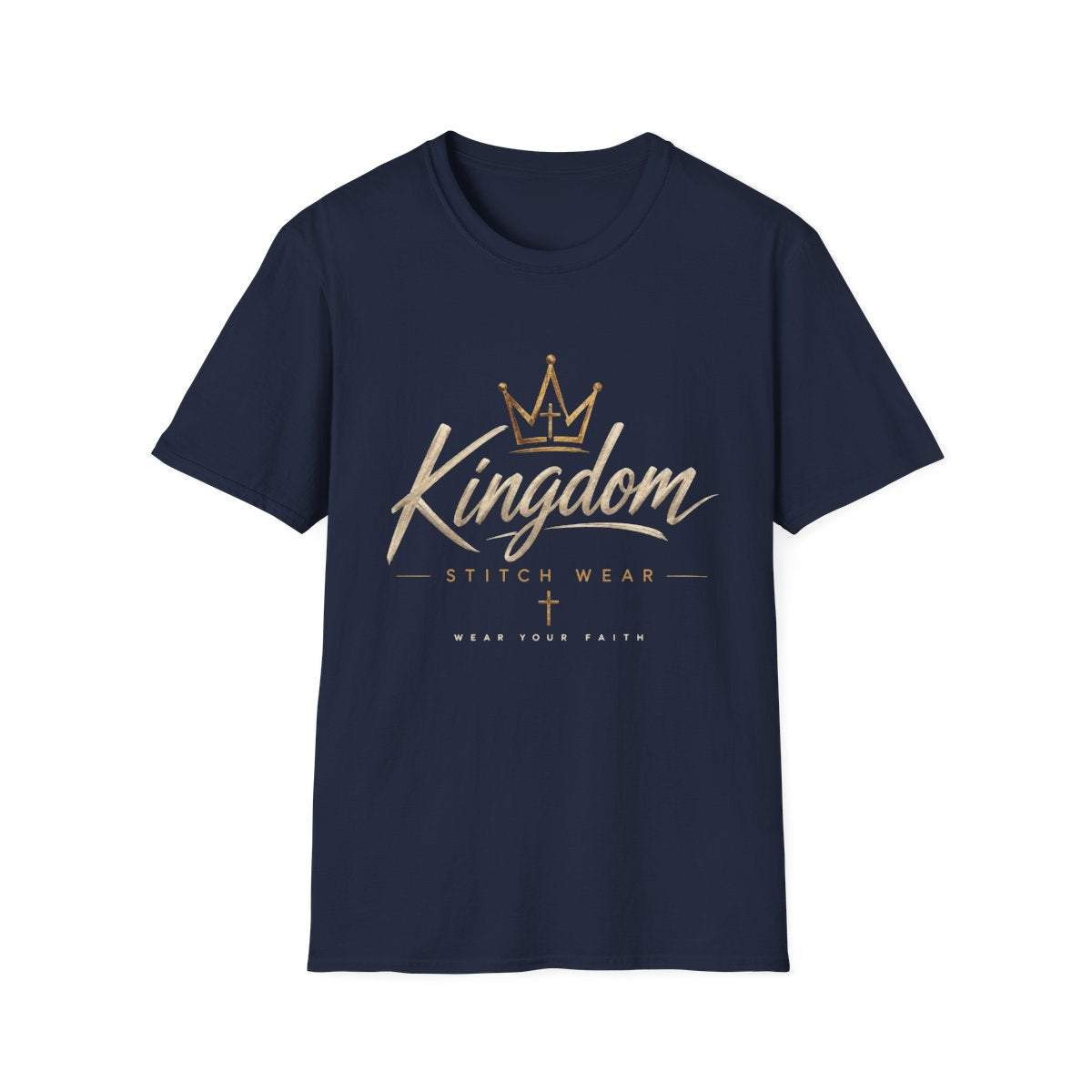 Kingdom Stitch Wear Logo Tee | Faith-Based Streetwear | Wear Your Faith