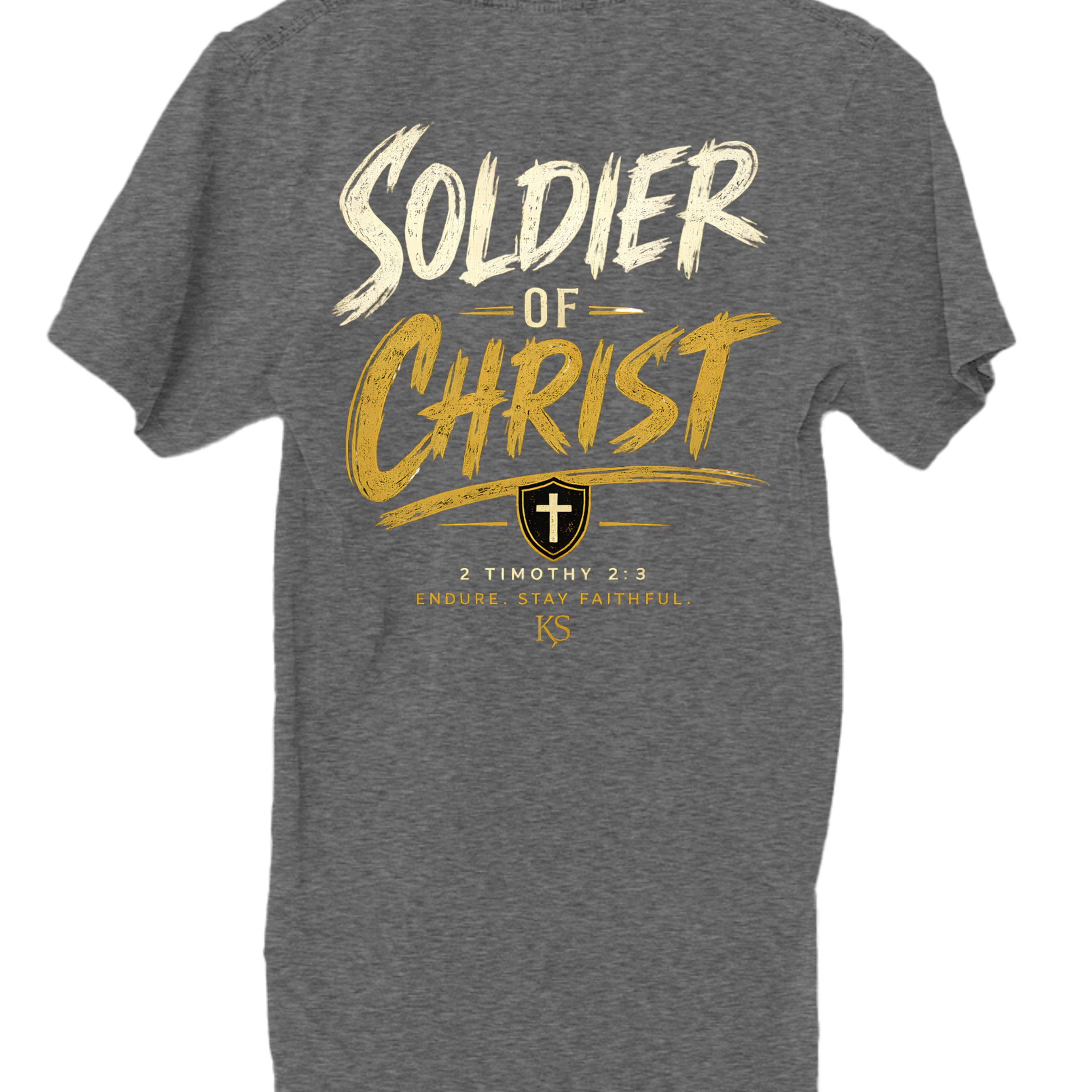 Charcoal Grey Heather - SHMHSS - BACK