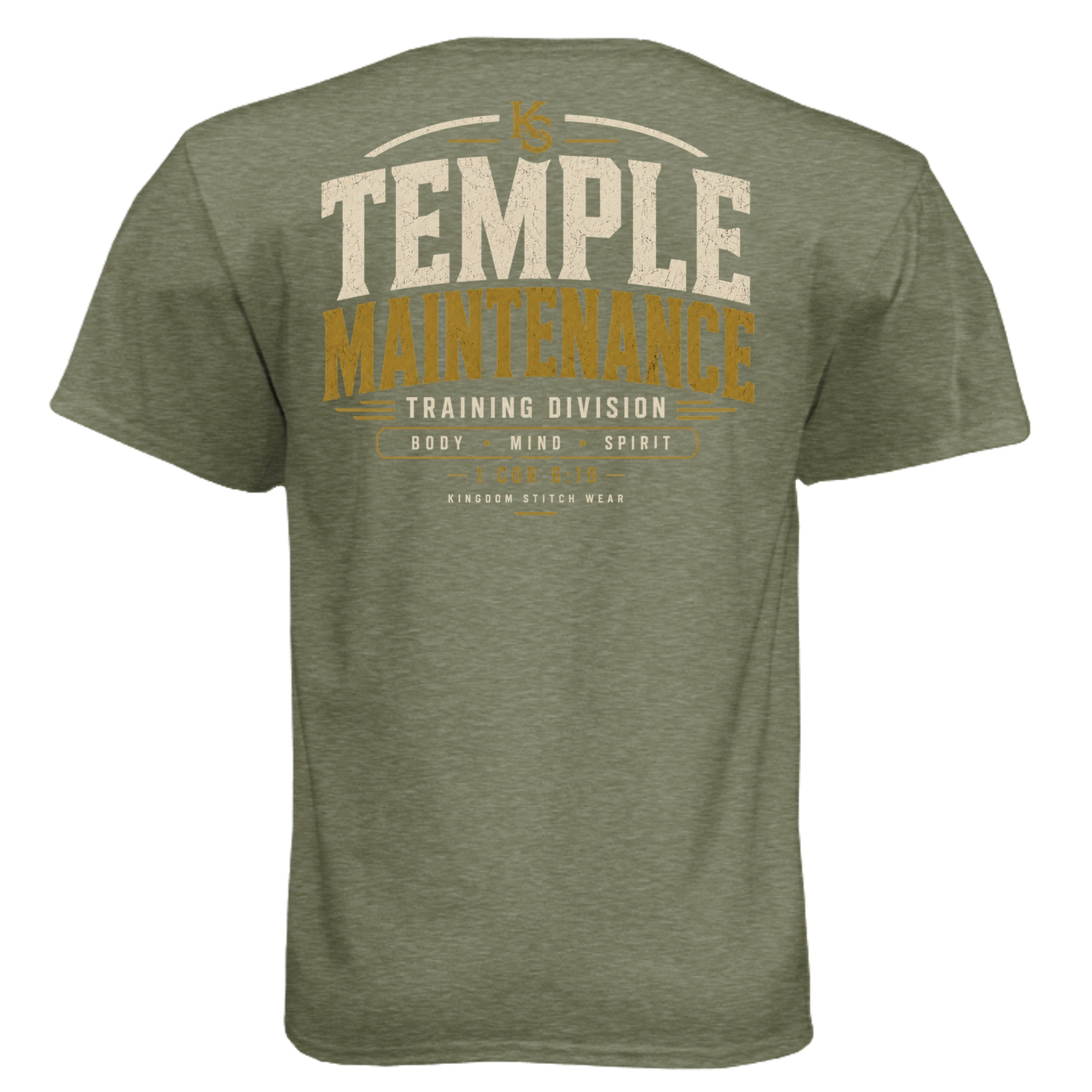 MILITARY GREEN - 6010 - BACK