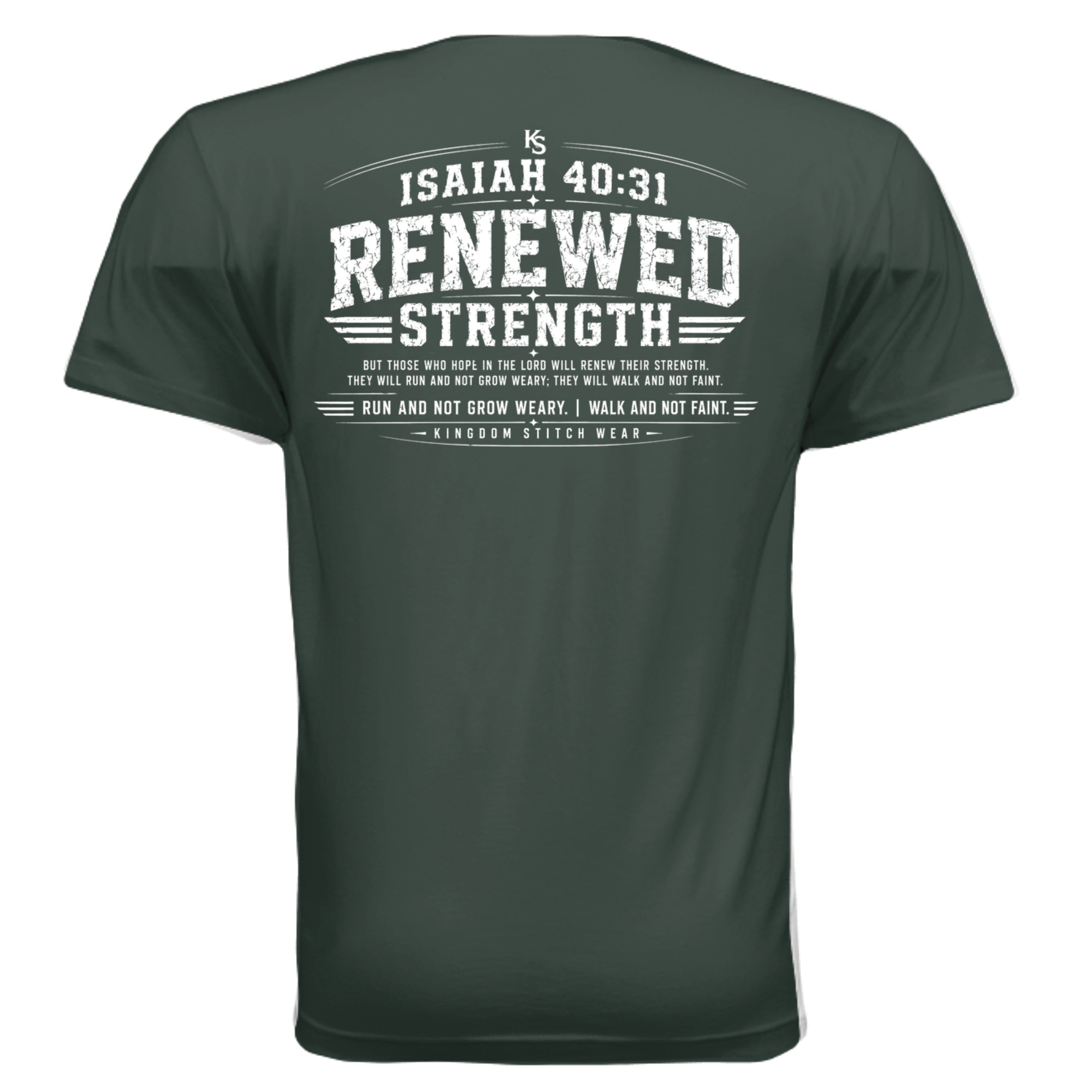 Heather Forest Green - 6410 - BACK